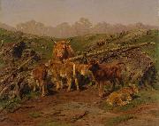 Weaning the Calves Rosa bonheur